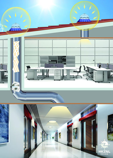 广东 利来国际科技导光筒工作原理图